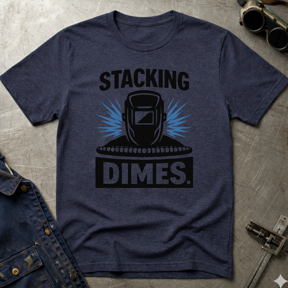 The Welders Collection: Stacking Dimes T-Shirt