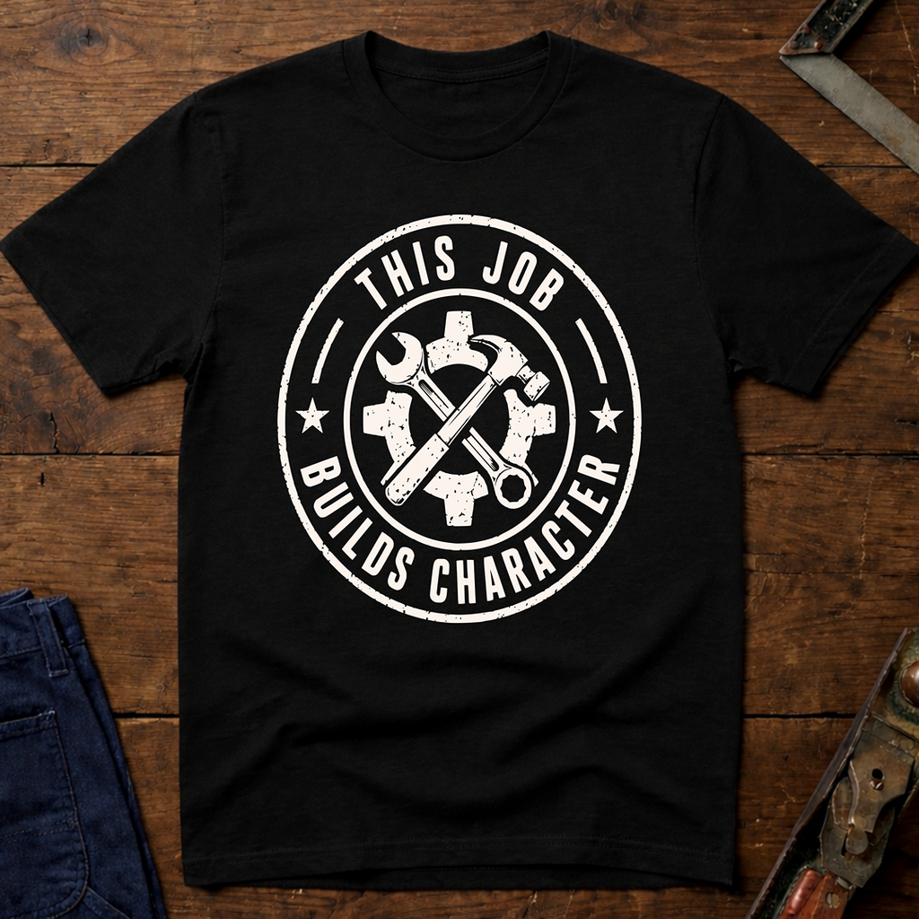 This Job Builds Character T-Shirt
