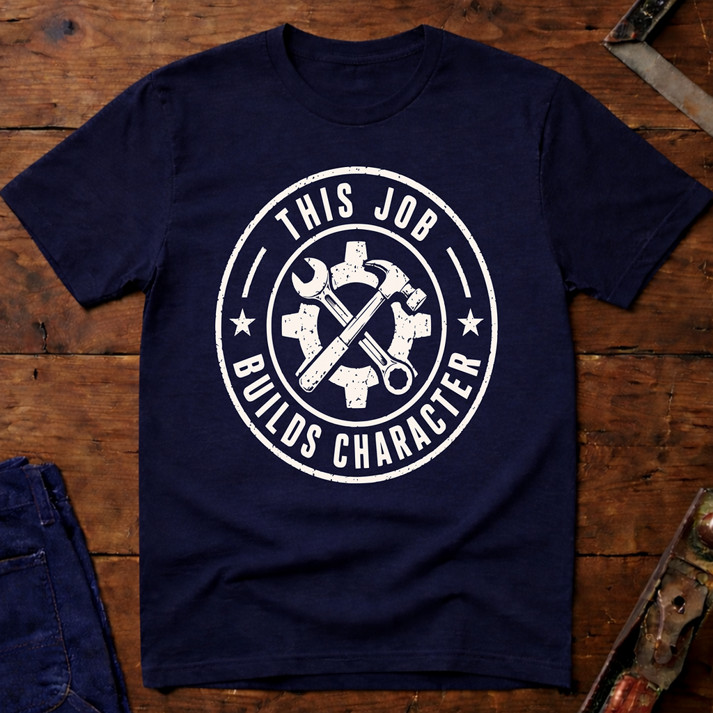 This Job Builds Character T-Shirt