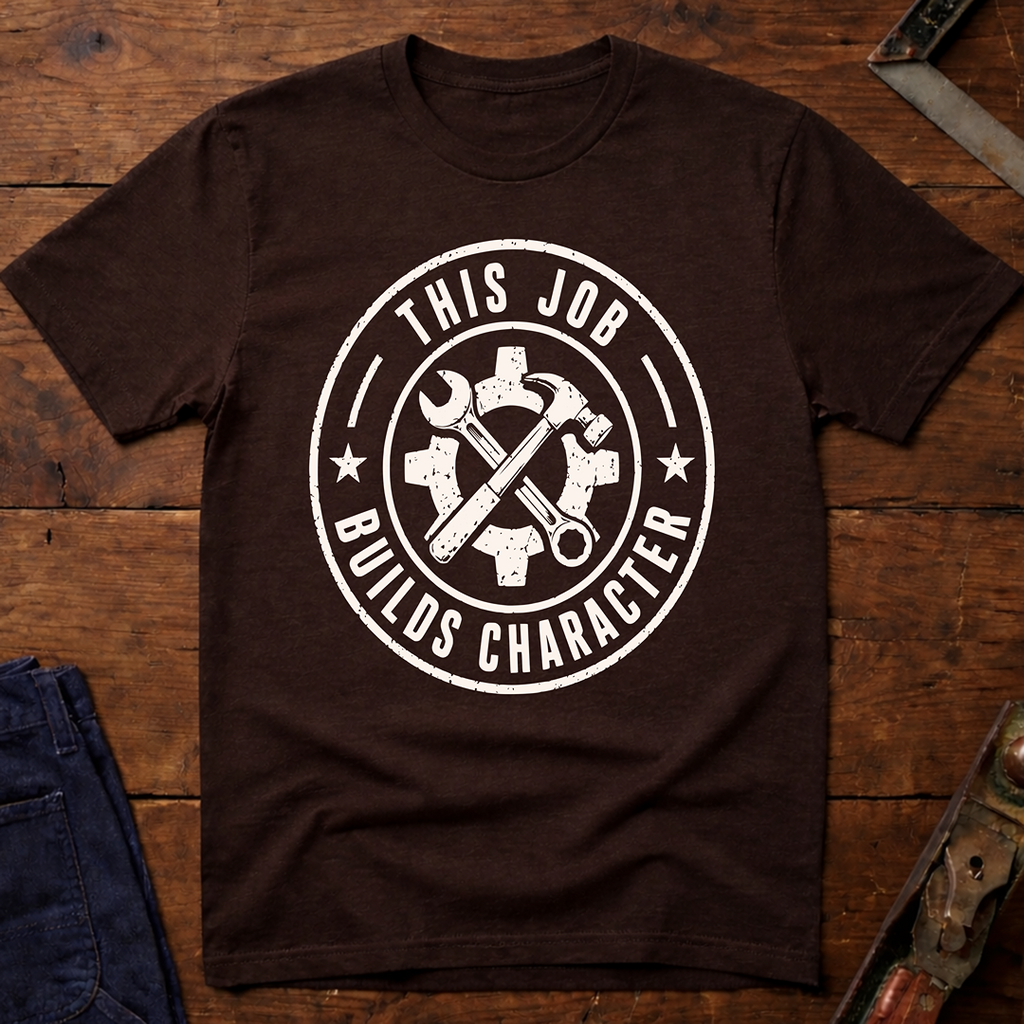This Job Builds Character T-Shirt