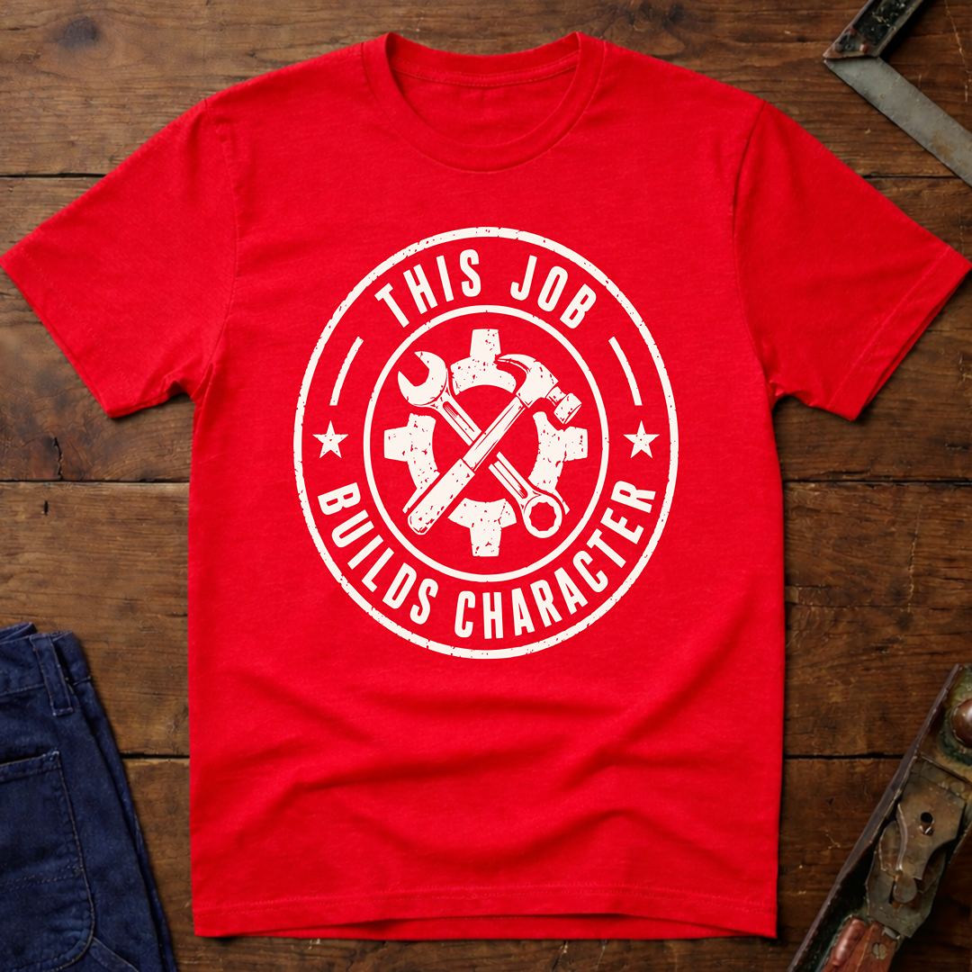 This Job Builds Character T-Shirt