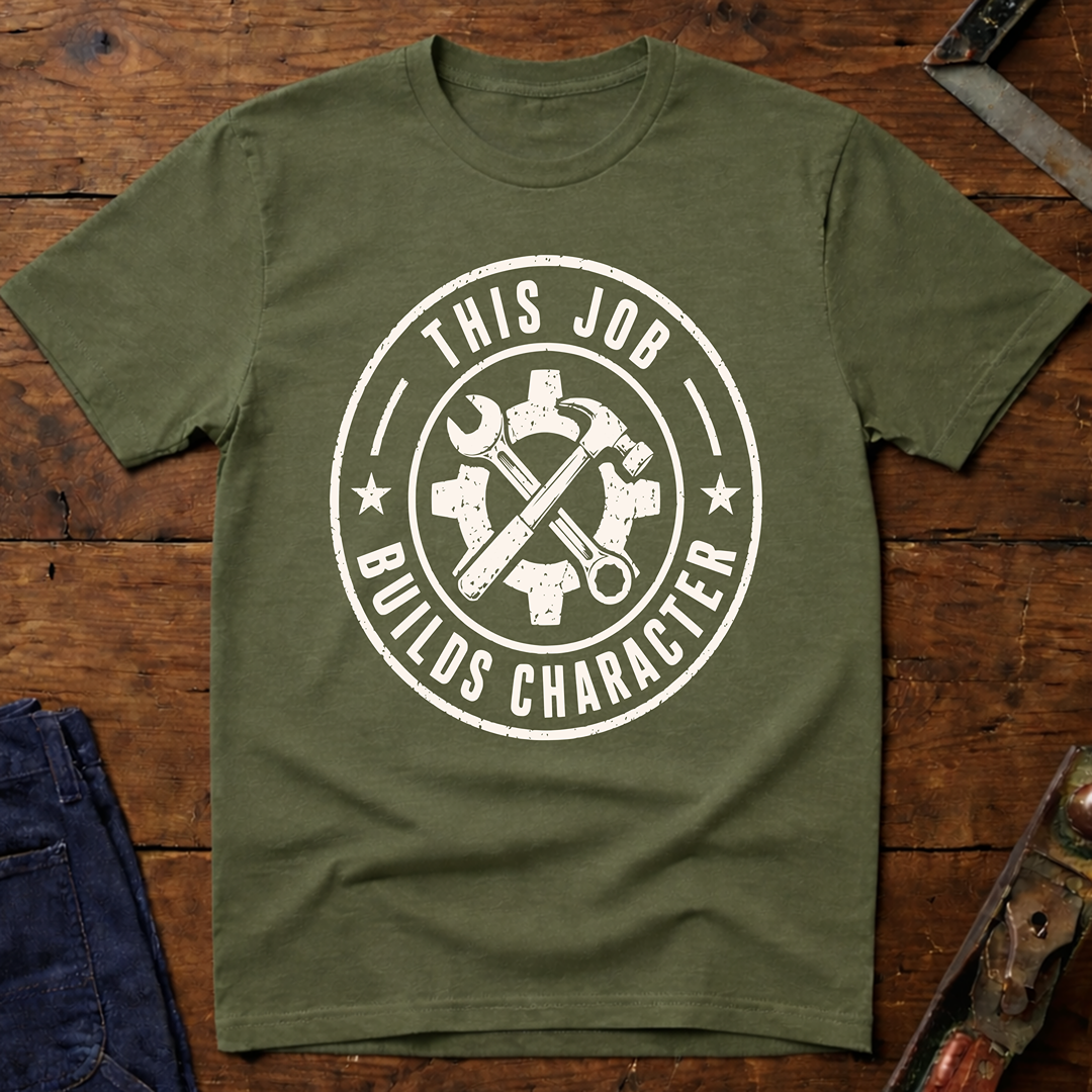 This Job Builds Character T-Shirt