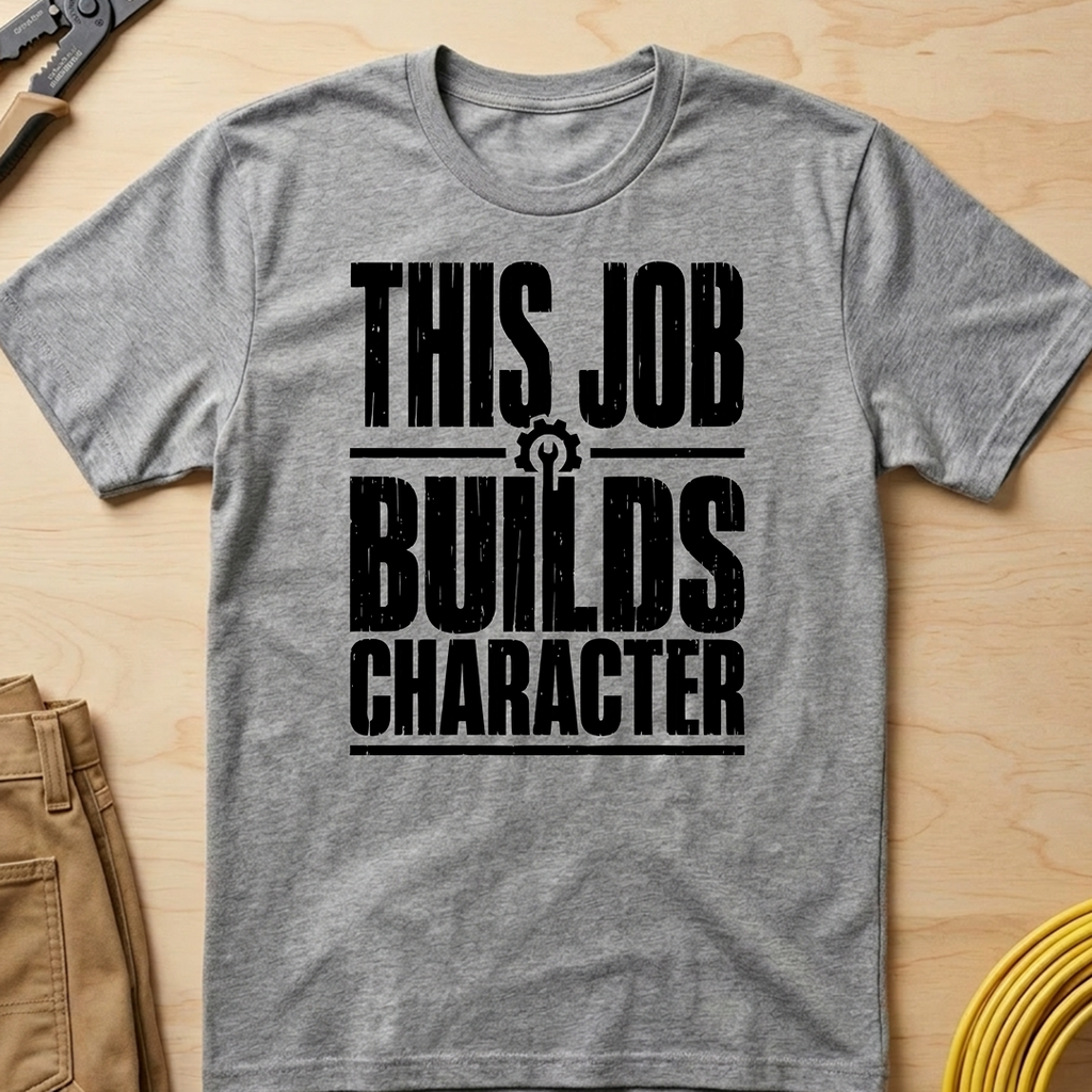 This Job Builds Character Ed.2 T-Shirt