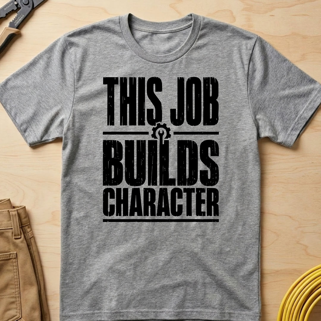 This Job Builds Character Ed.2 T-Shirt