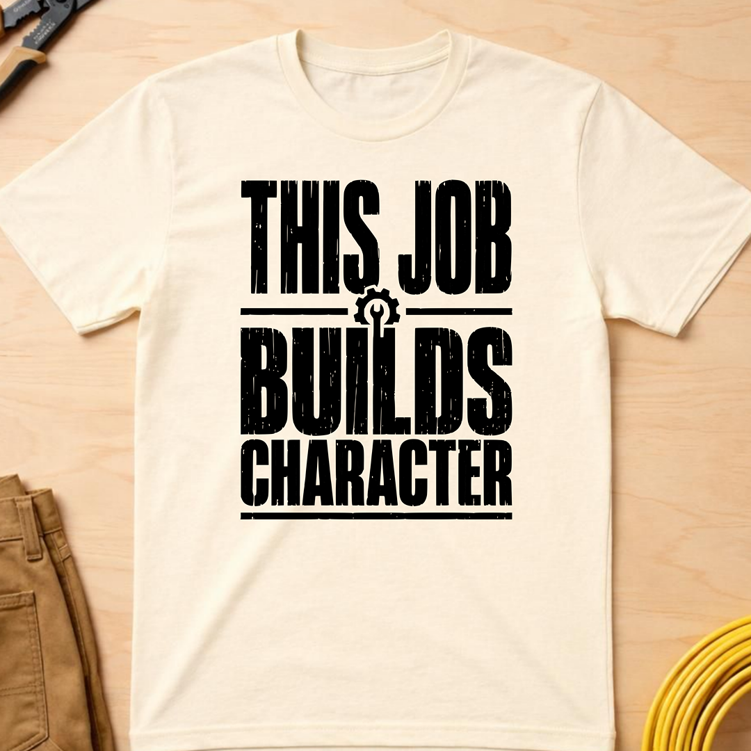 This Job Builds Character Ed.2 T-Shirt