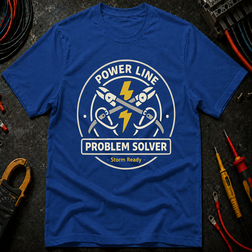 Power Line Problem Solver T-Shirt