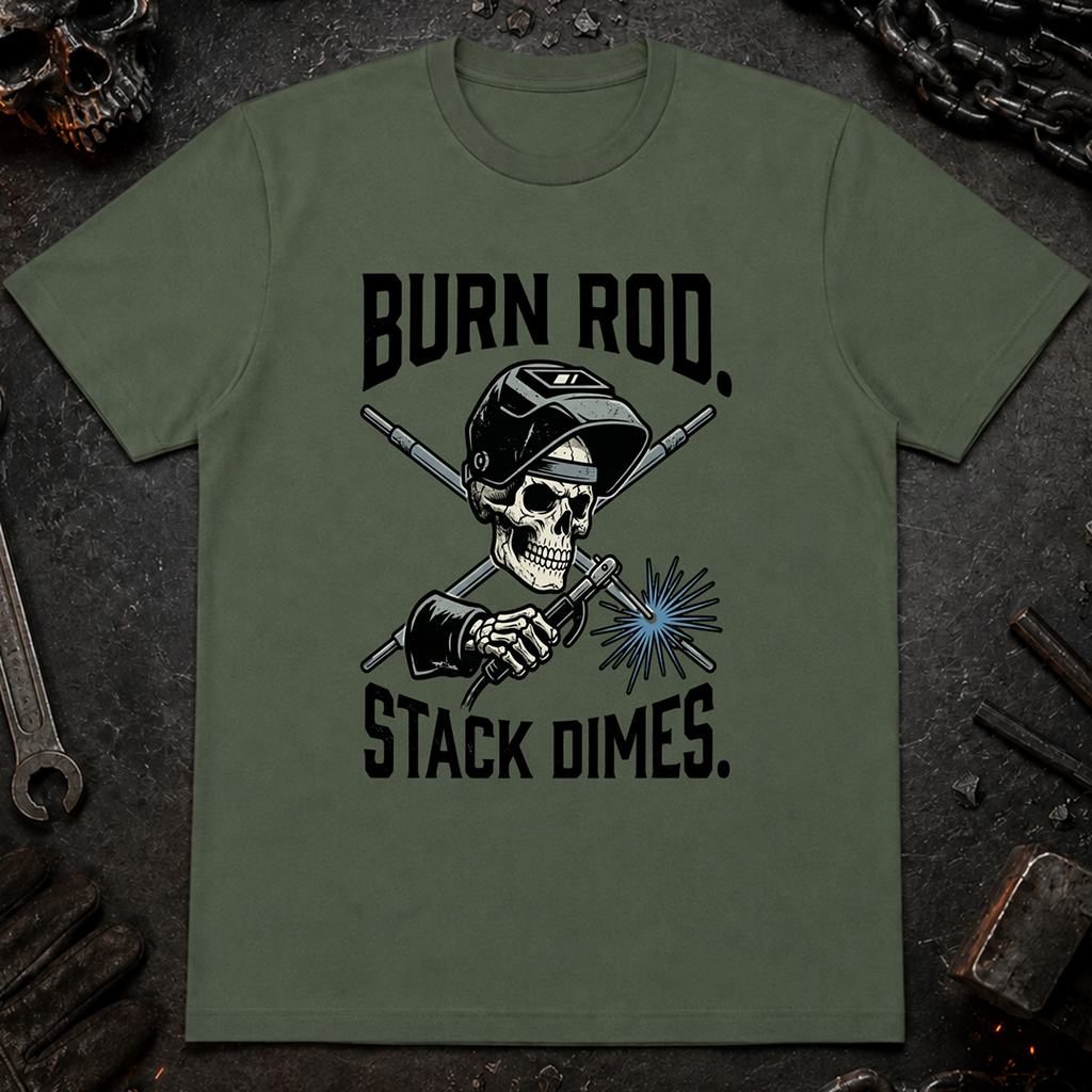 Burn Rod Stack Dimes Ed.4 T-Shirt