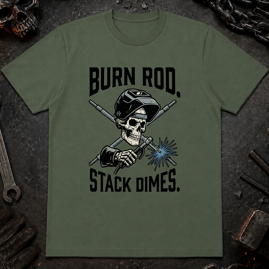 Burn Rod Stack Dimes Ed.4 T-Shirt