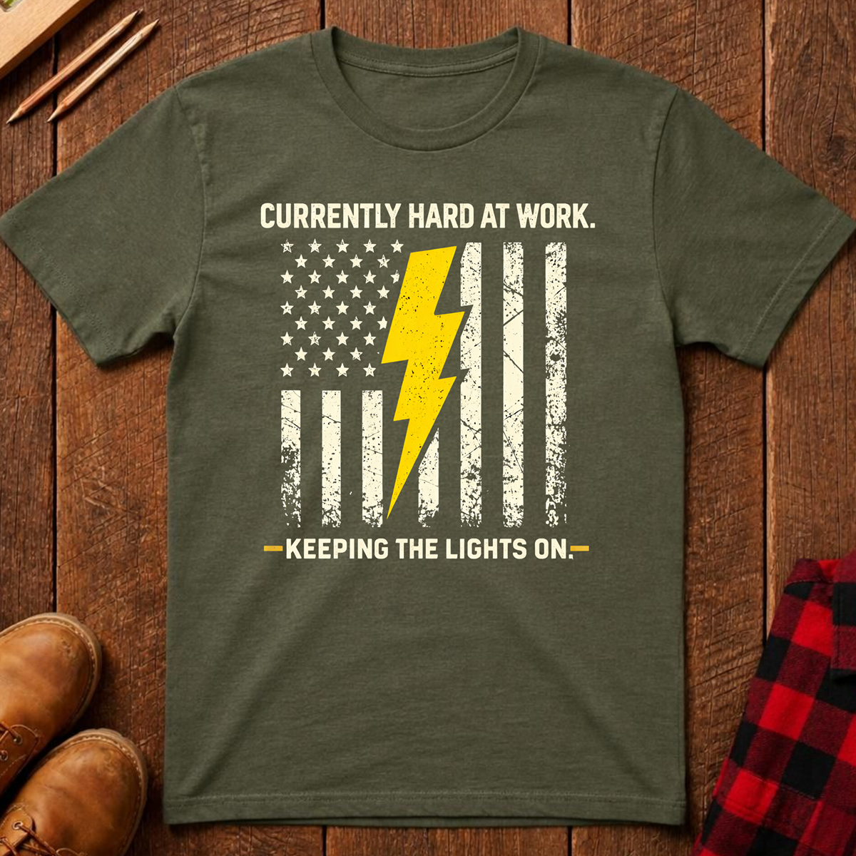 Currently Hard At Work T-Shirt