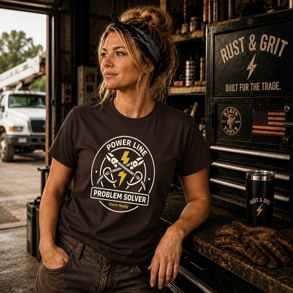 Power Line Problem Solver T-Shirt