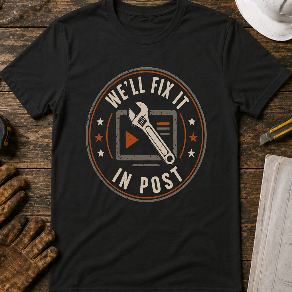 We'll Fix It In Post T-Shirt
