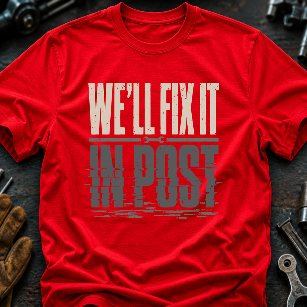 We'll Fix It In Post Ed.2 T-Shirt