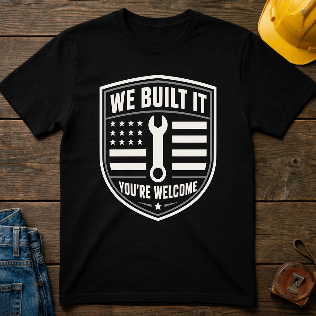 We Built It T-Shirt