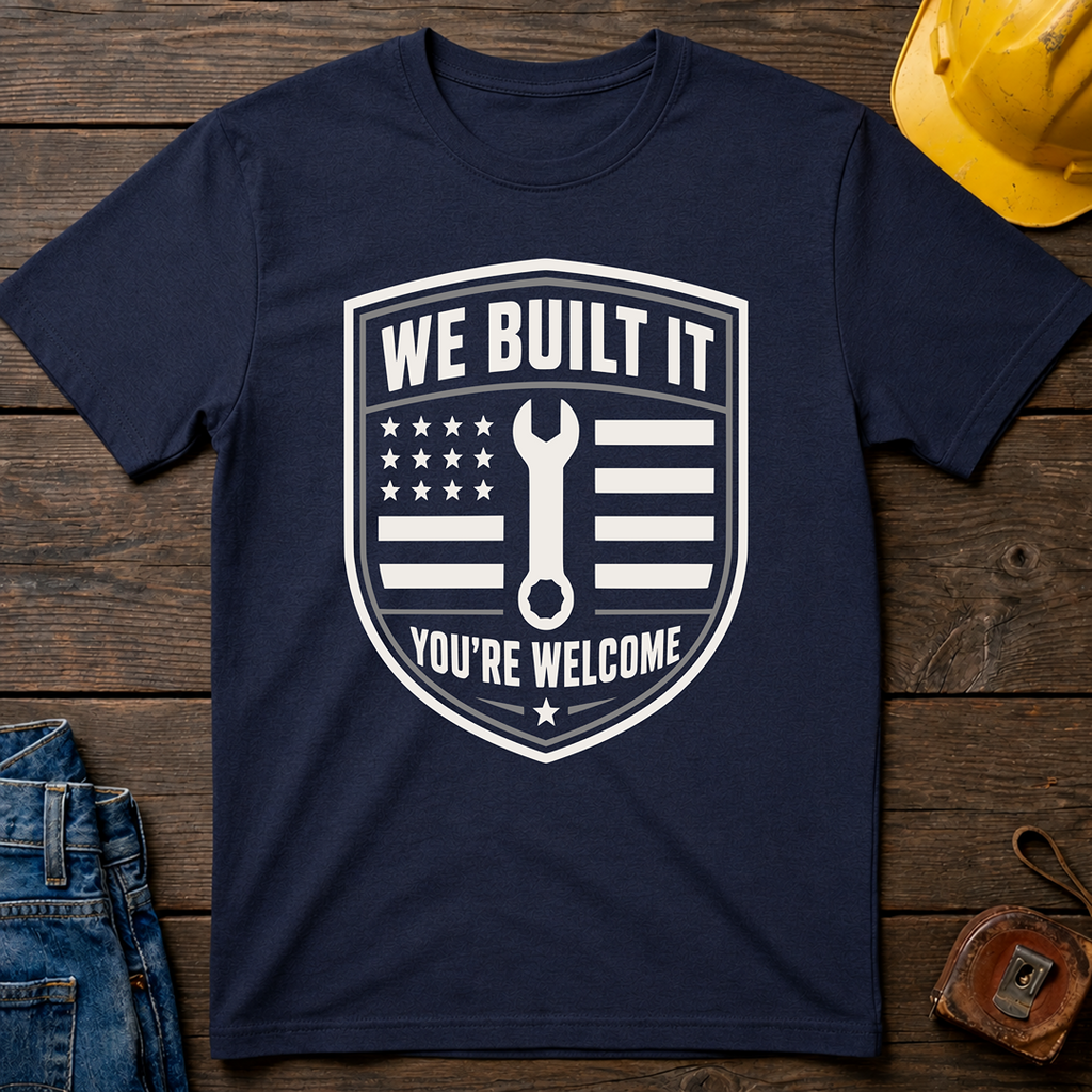 We Built It T-Shirt
