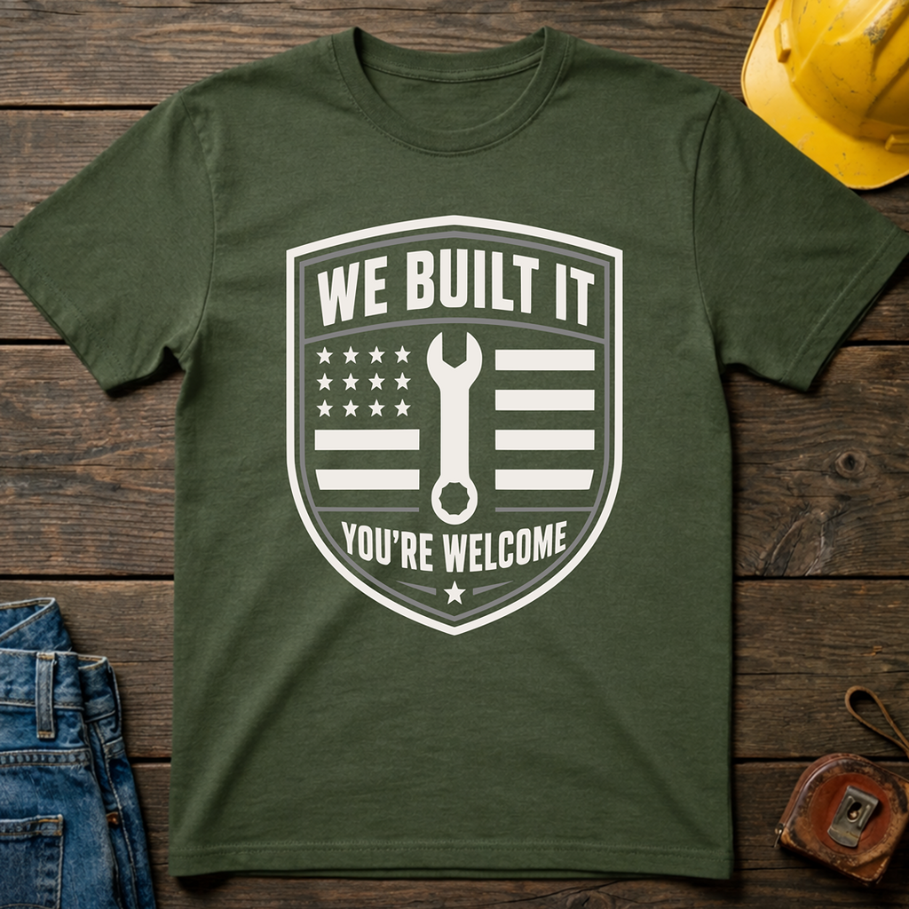 We Built It T-Shirt