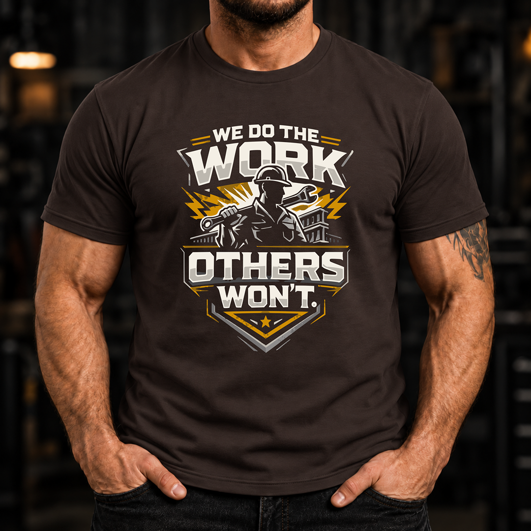 We Do The Work Others Won't T-Shirt