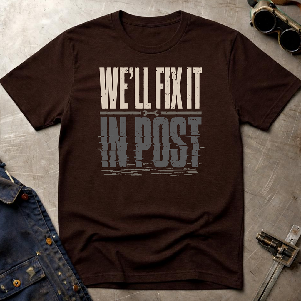We'll Fix It In Post T-Shirt