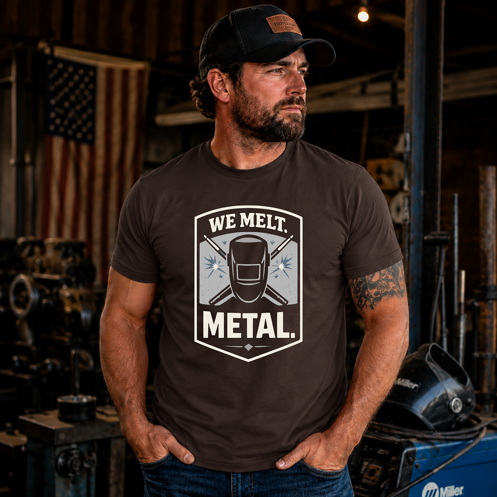 We Melt Metal T-Shirt