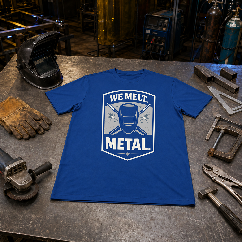 We Melt Metal T-Shirt