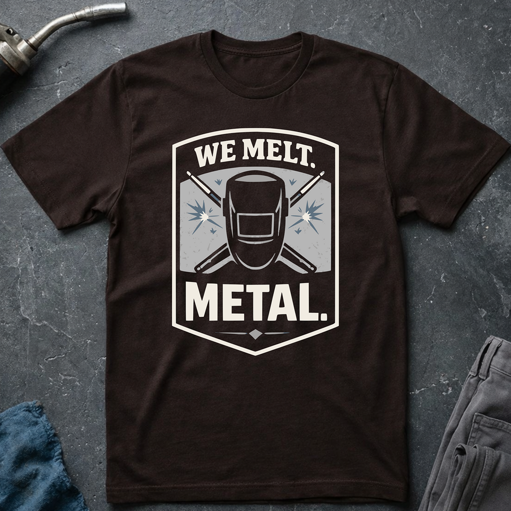 We Melt Metal T-Shirt