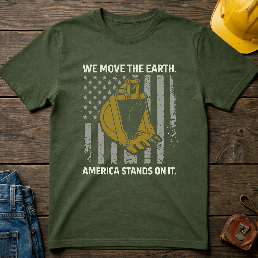 We Move The Earth T-Shirt