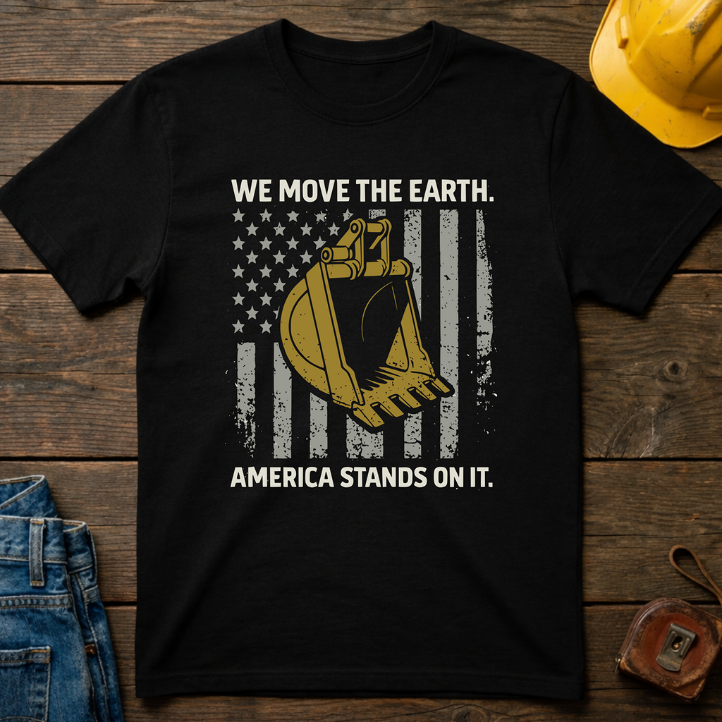 We Move The Earth T-Shirt
