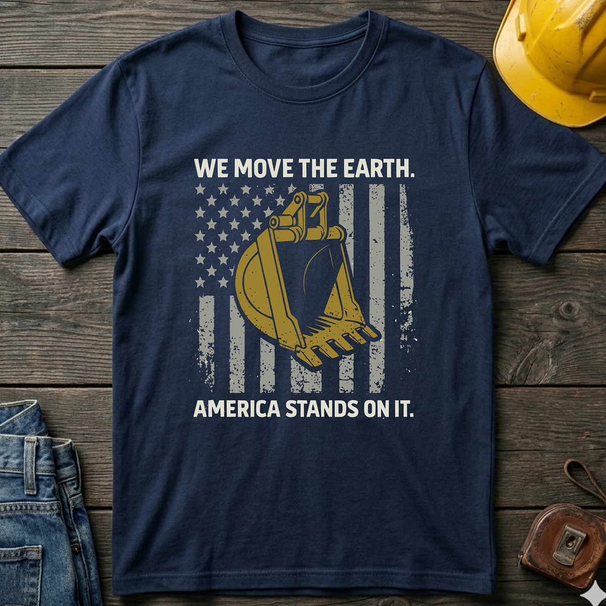 We Move The Earth T-Shirt