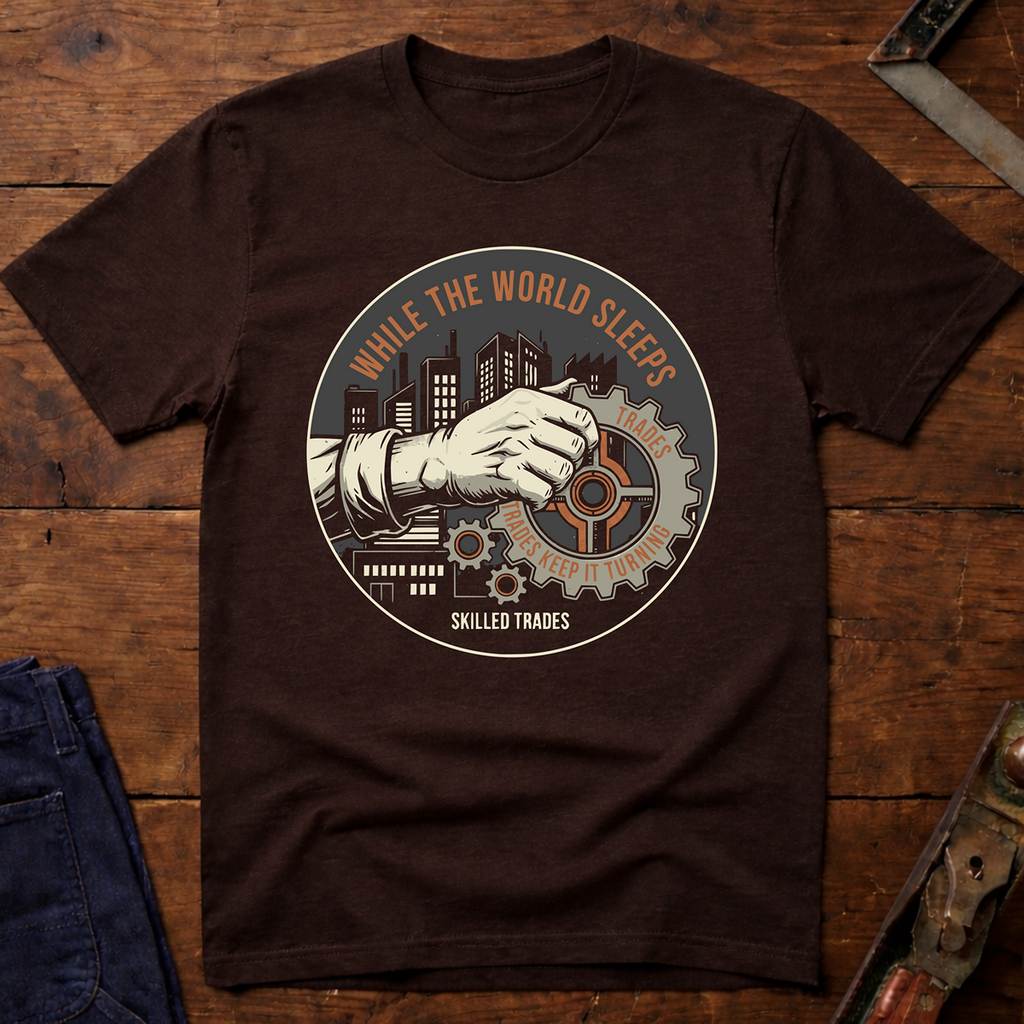 While The World Sleeps T-Shirt