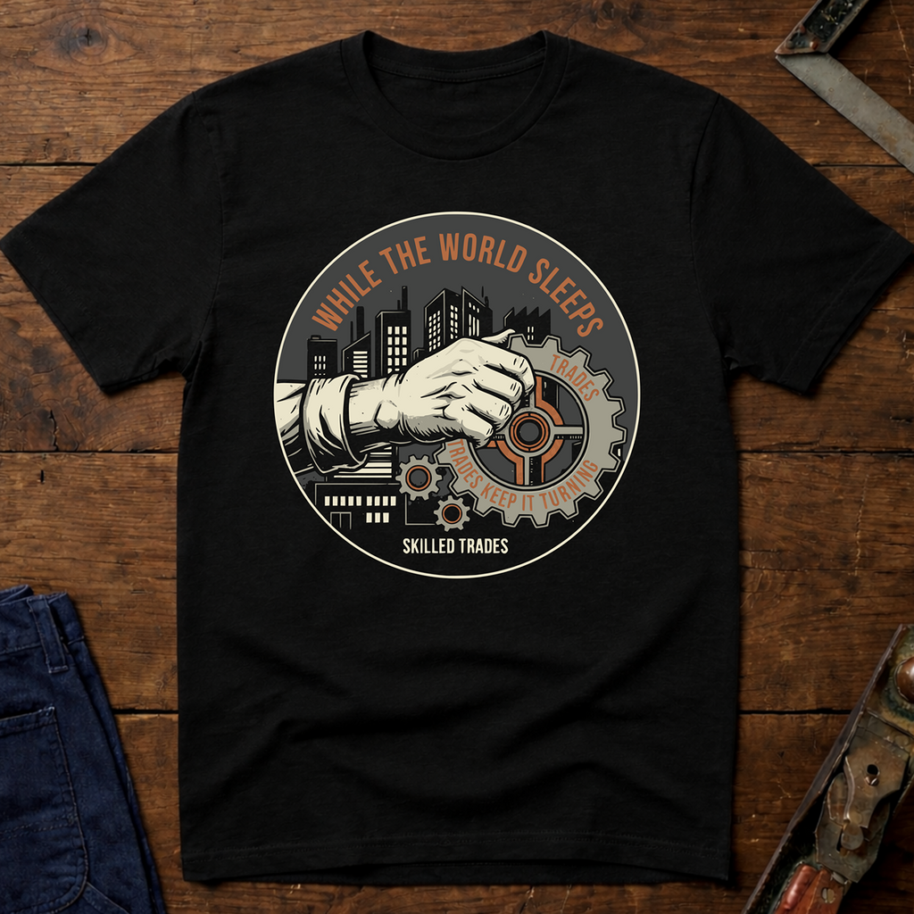 While The World Sleeps T-Shirt
