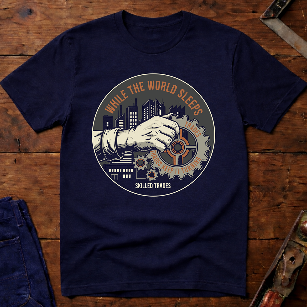 While The World Sleeps T-Shirt
