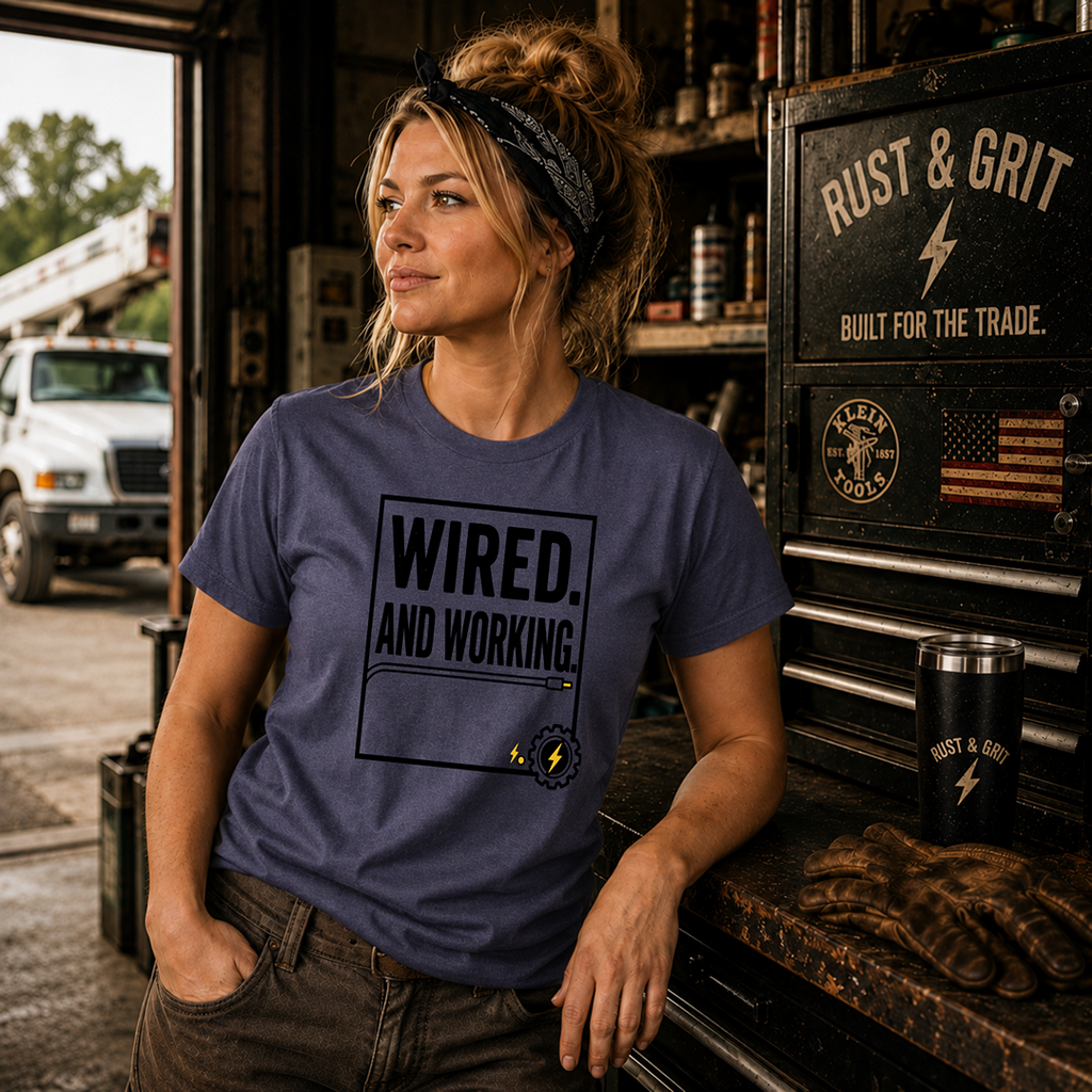 Wired And Working T-Shirt
