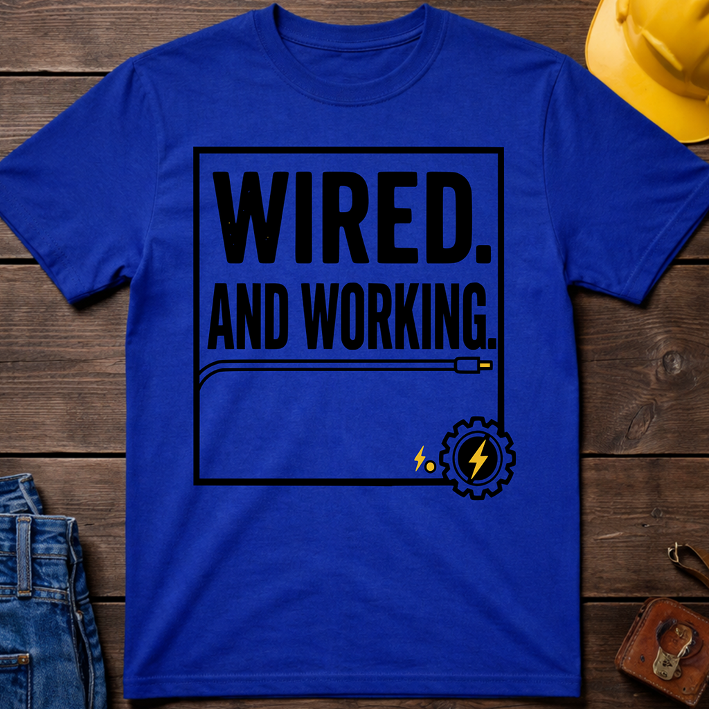 Wired And Working Ed.3 T-Shirt
