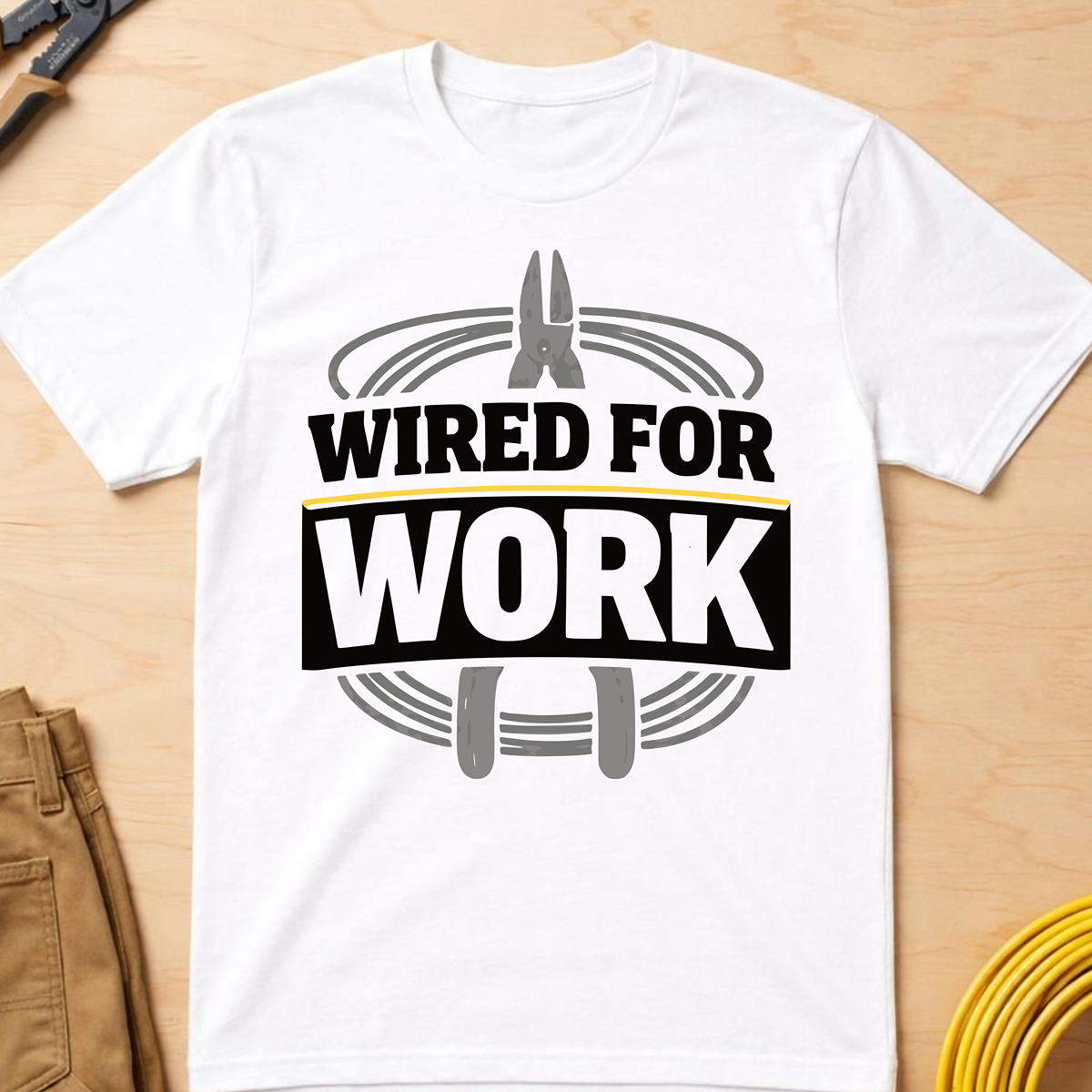 Wired For Work T-Shirt