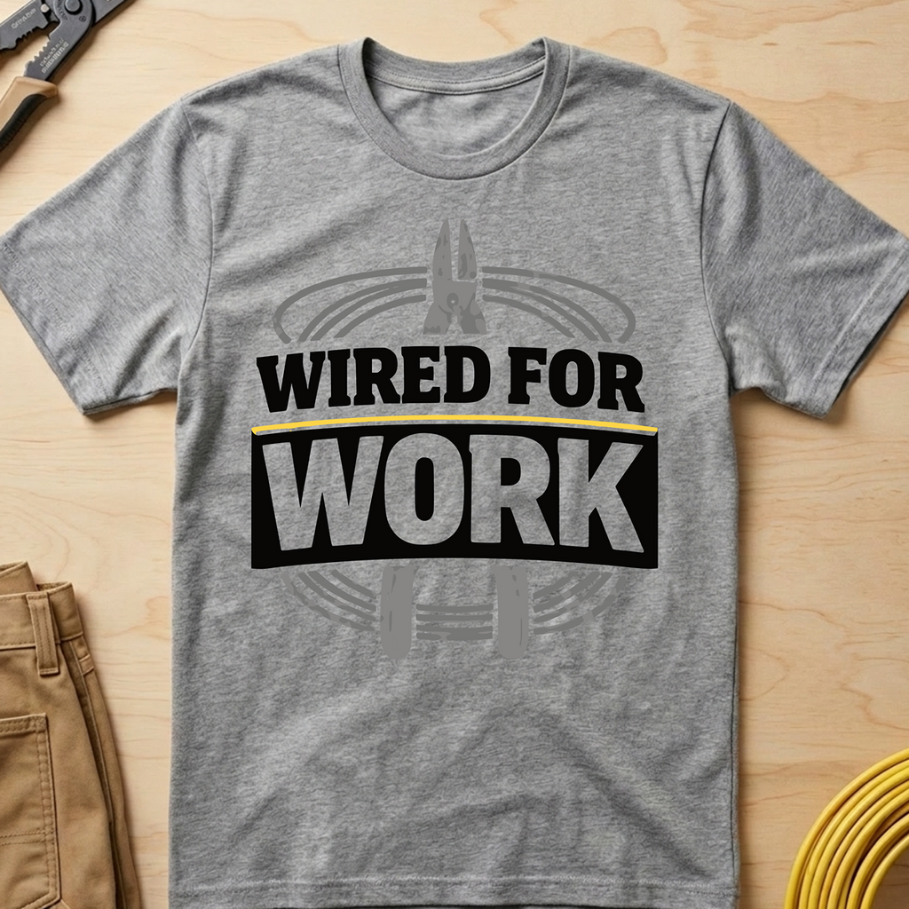 Wired For Work T-Shirt