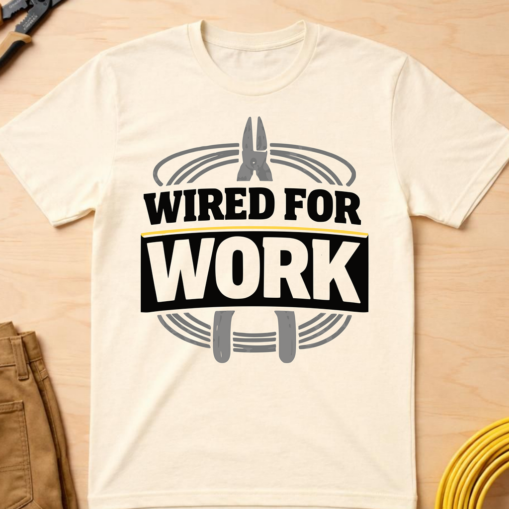 Wired For Work T-Shirt