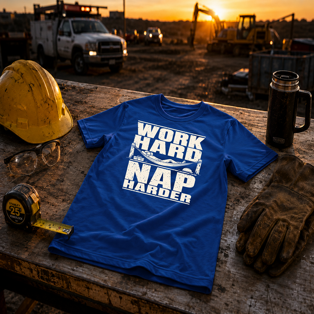 Work Hard Nap Harder T-Shirt