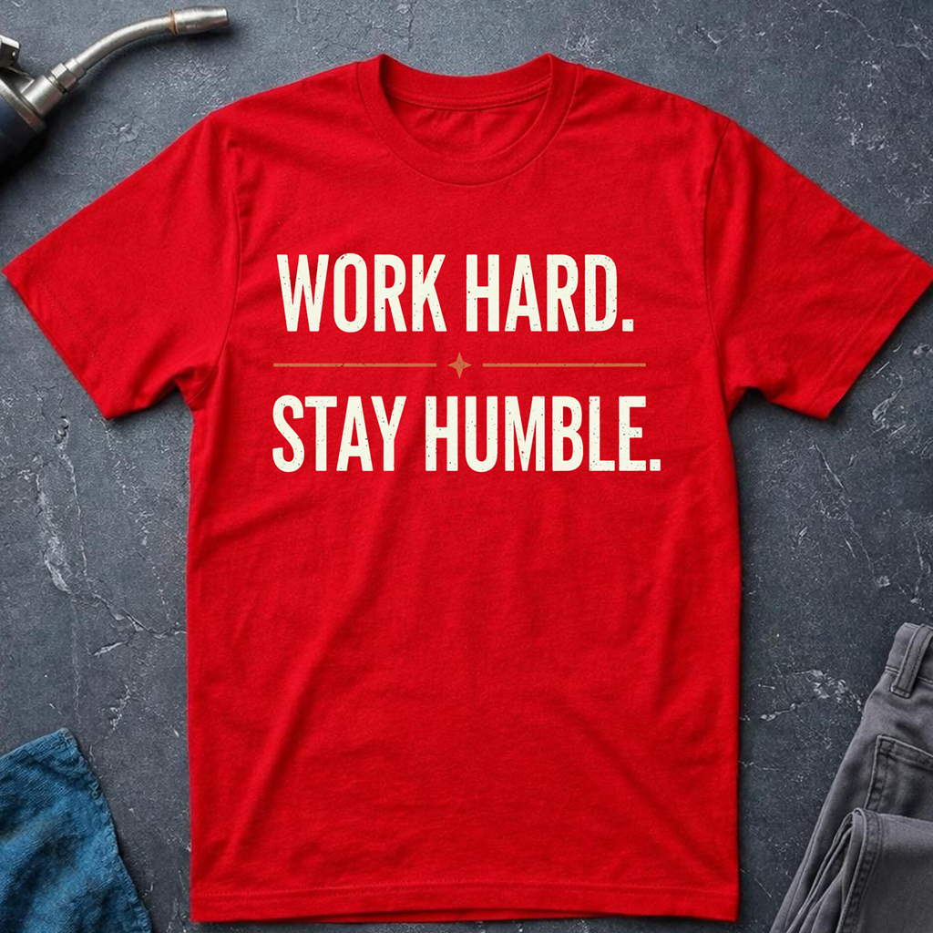 Work Hard. Stay Humble. T-Shirt