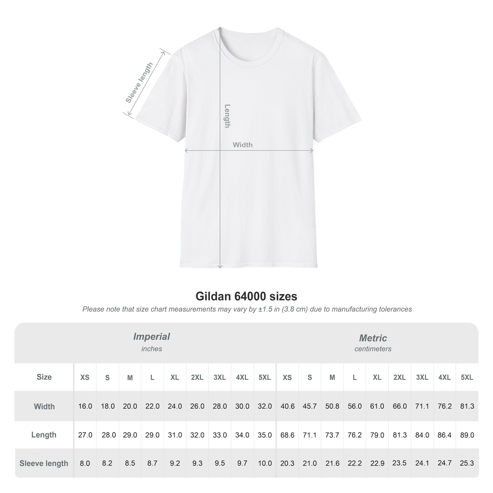 bmp-sizechart-tshirt for Hobbies Theme
